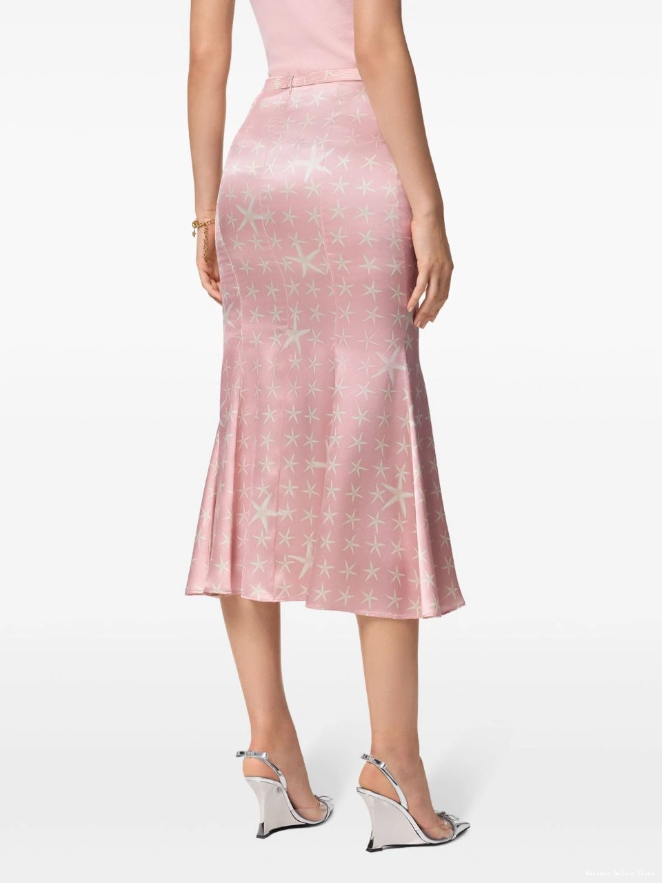 Cheap Women skirt Marina midi silk Versace Stella 0816